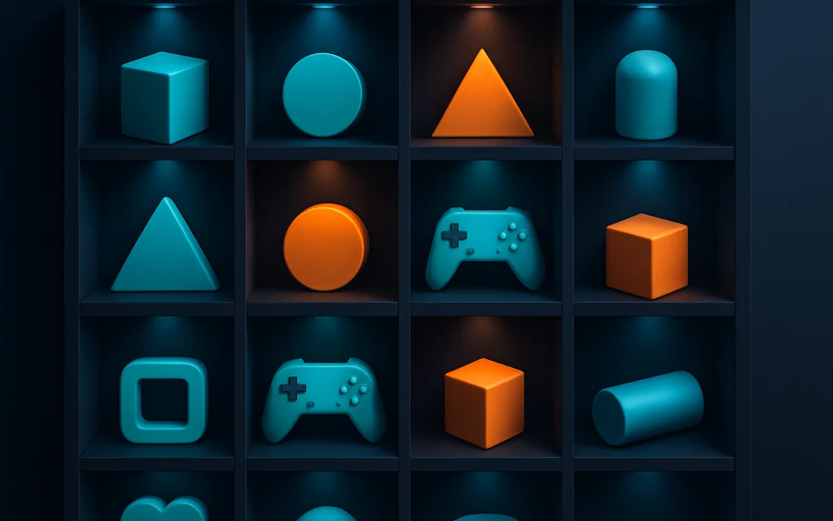 A shelf of made things, each one someone’s listing